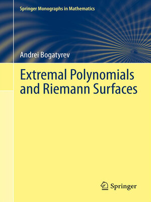 cover image of Extremal Polynomials and Riemann Surfaces